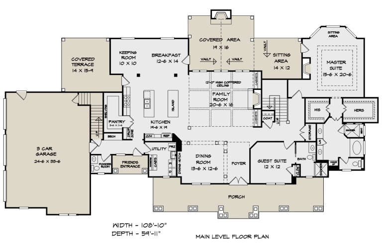 House Plan House Plan #23269 Drawing 1