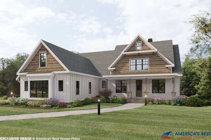 Farmhouse House Plan #8594-00317 Elevation Photo