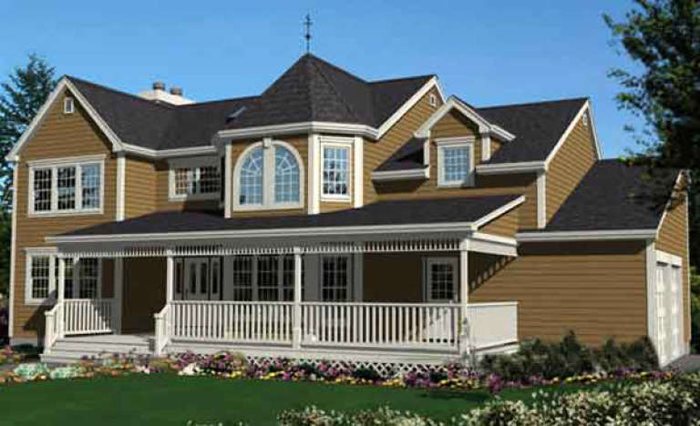 House Plan House Plan #233 Front Elevation
