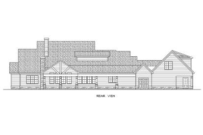 Country House Plan #6082-00172 Elevation Photo