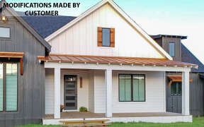 Modern Farmhouse House Plan #9401-00102 Build Photo