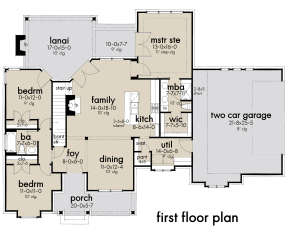 Main Floor for House Plan #9401-00102