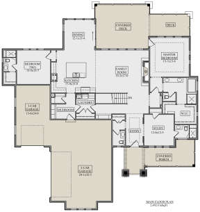 Main Floor for House Plan #5631-00116