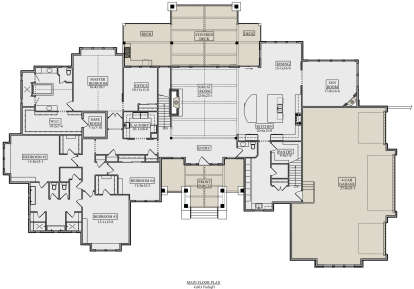 Main Floor for House Plan #5631-00118