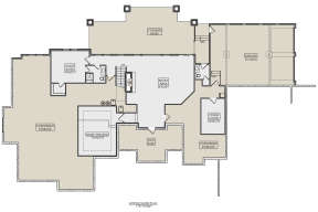 Basement for House Plan #5631-00118