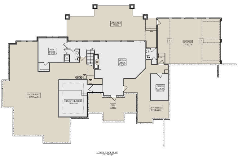 House Plan House Plan #23346 Drawing 3