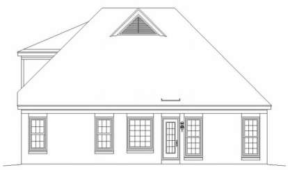 French Country House Plan #053-00184 Elevation Photo