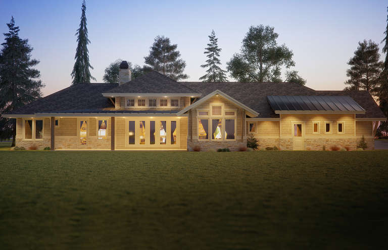 Craftsman House Plan #5631-00120 Elevation Photo
