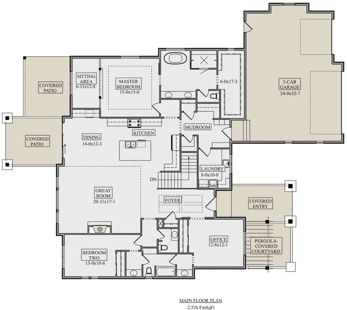 Main Floor for House Plan #5631-00121