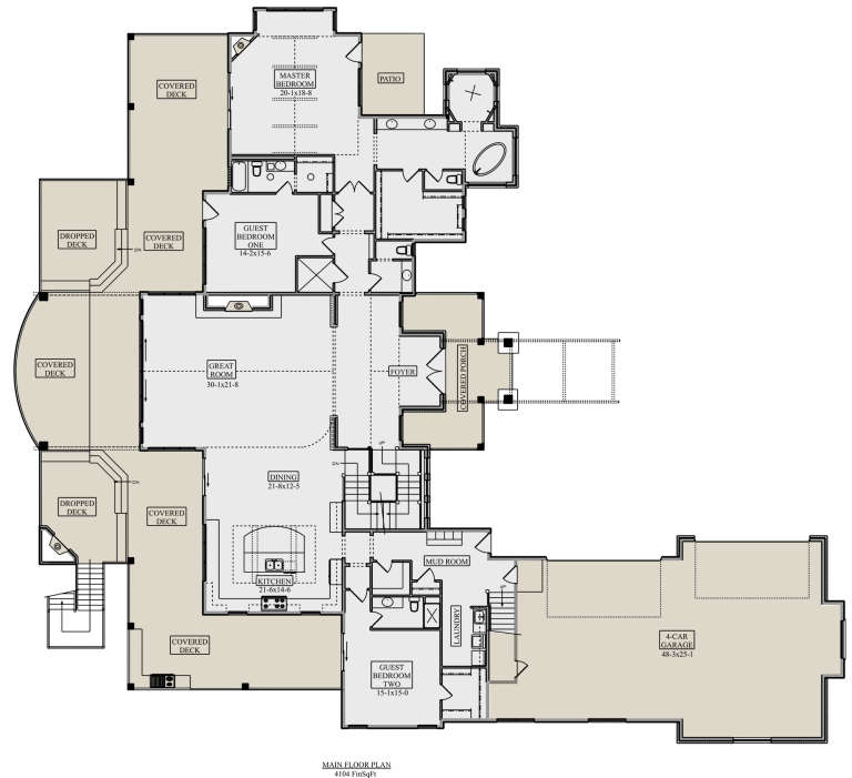 House Plan House Plan #23381 Drawing 1