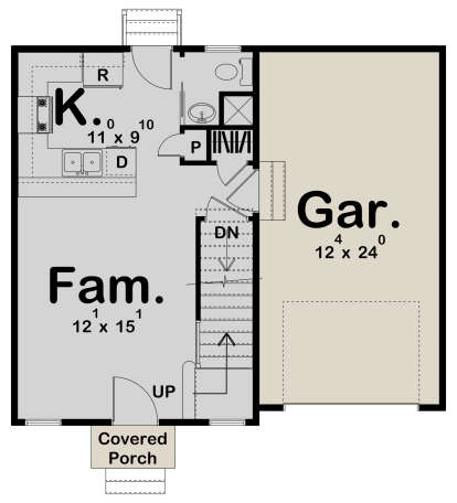 Main Floor for House Plan #963-00330