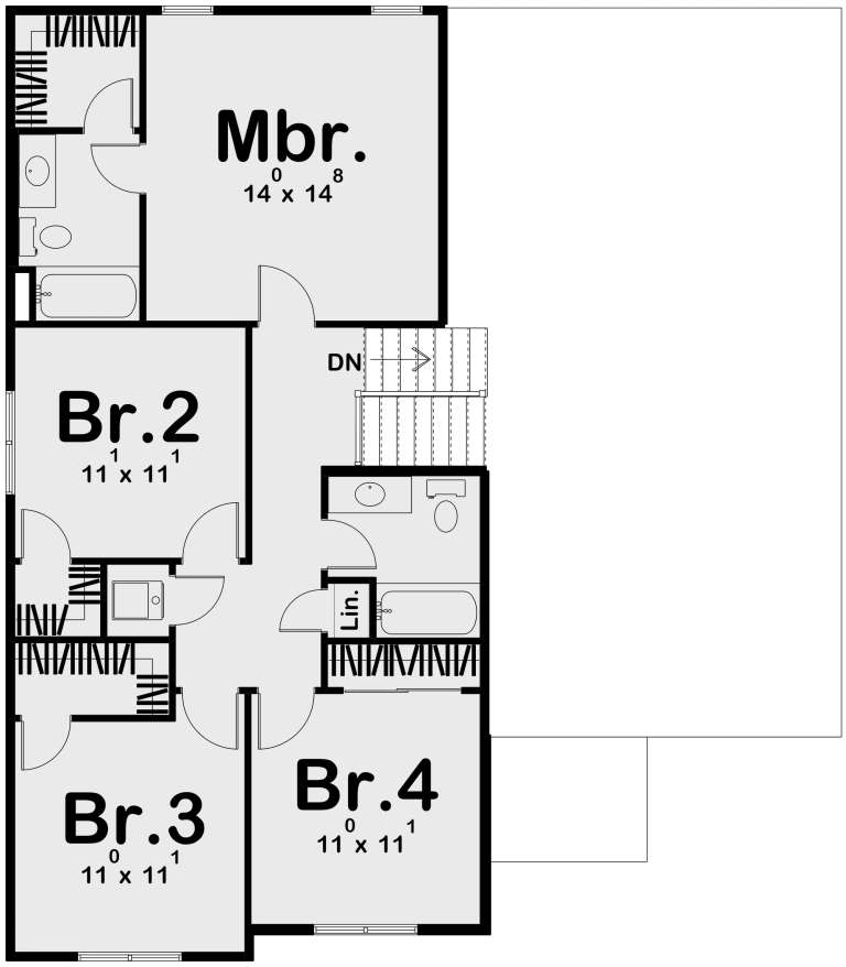 House Plan House Plan #23430 Drawing 2