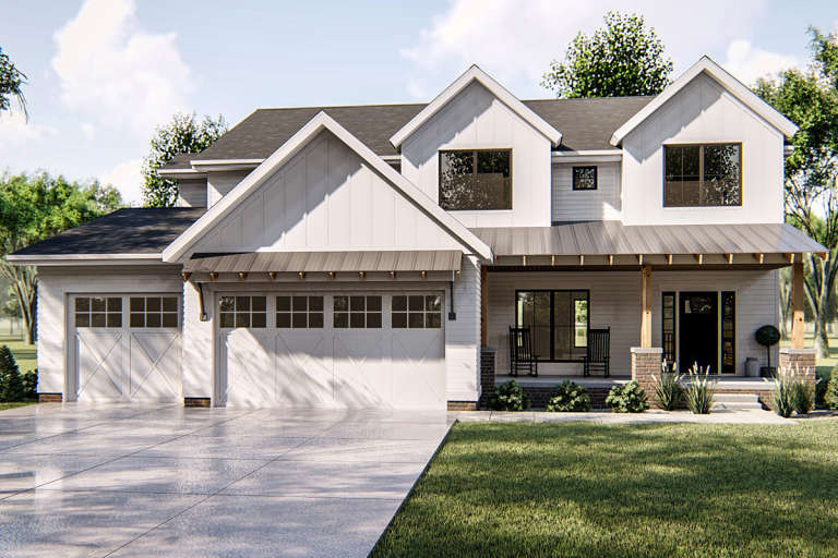 House Plan House Plan #23437 Front Elevation 