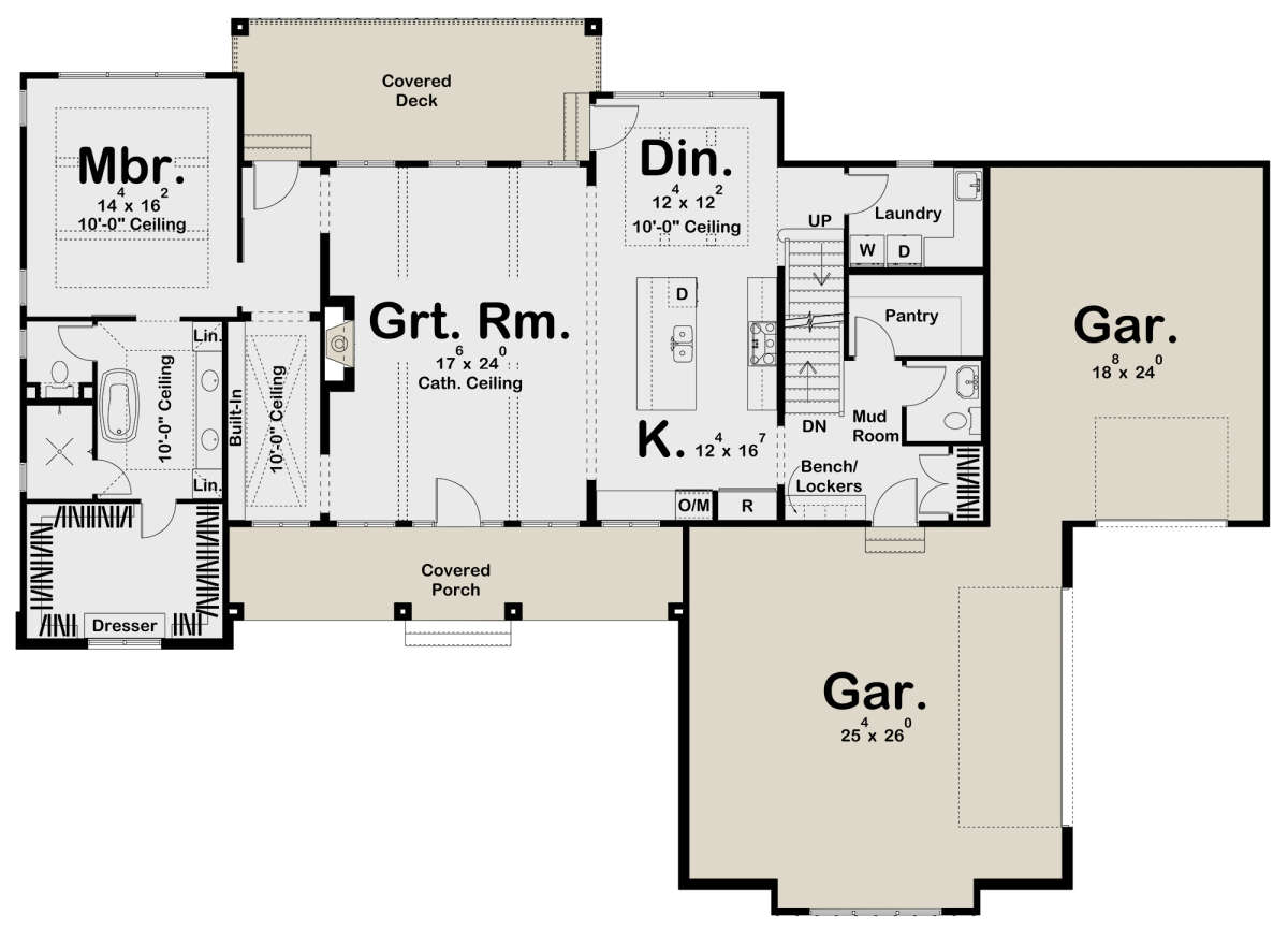 Main Floor for House Plan #963-00334