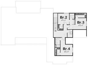 Second Floor for House Plan #963-00334
