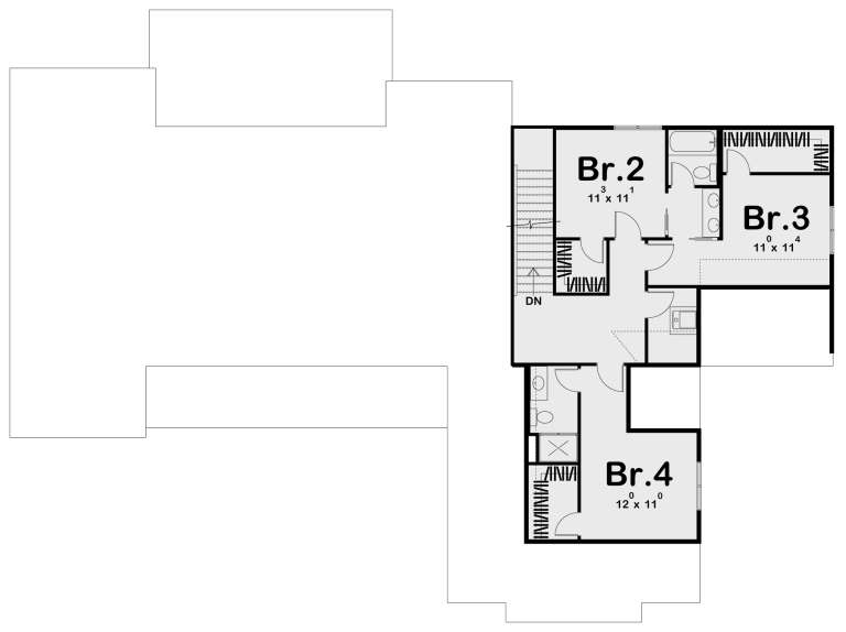 House Plan House Plan #23451 Drawing 2