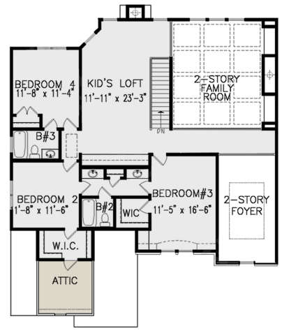 House Plan House Plan #23465 Drawing 2