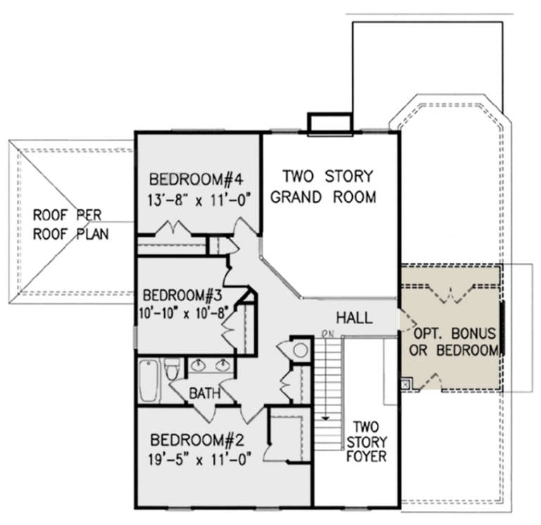 House Plan House Plan #23479 Drawing 2