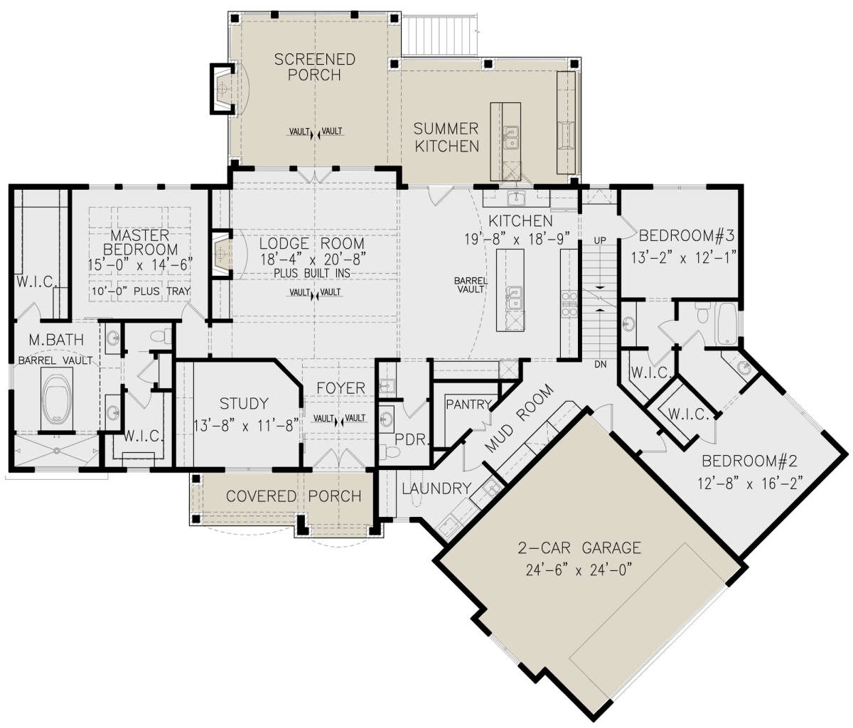 Main Floor for House Plan #699-00249