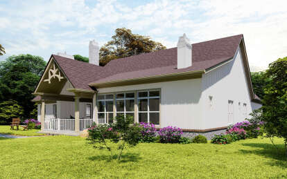 Craftsman House Plan #699-00250 Elevation Photo