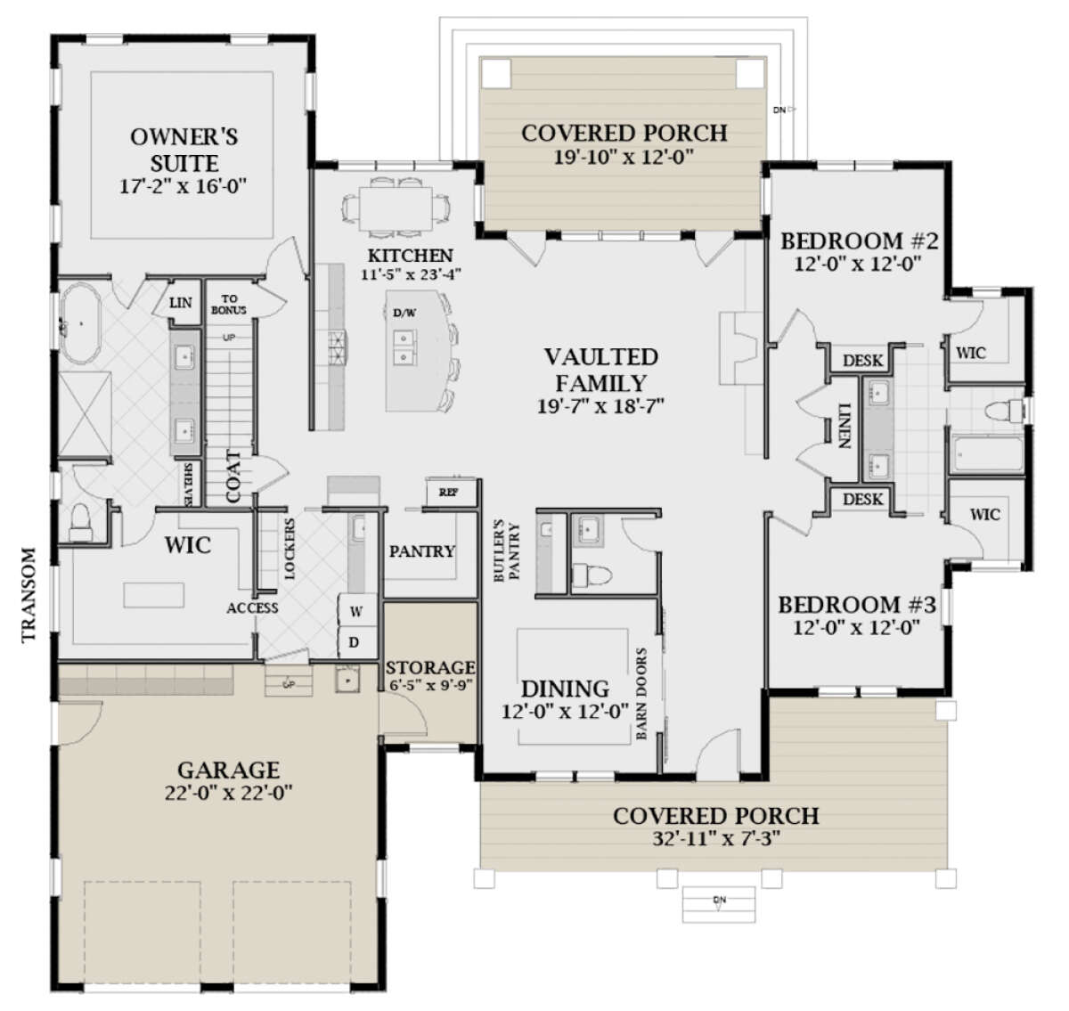 Main Floor for House Plan #6849-00077