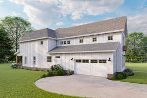 Modern Farmhouse House Plan #6849-00081 Elevation Photo
