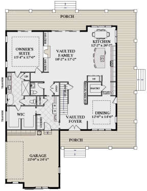 Main Floor for House Plan #6849-00081