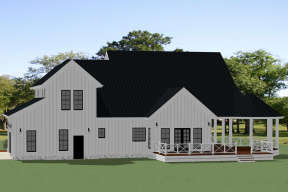 Modern Farmhouse House Plan #6849-00082 Elevation Photo