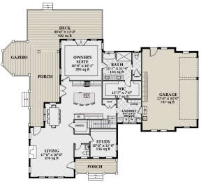 Main Floor for House Plan #6849-00082