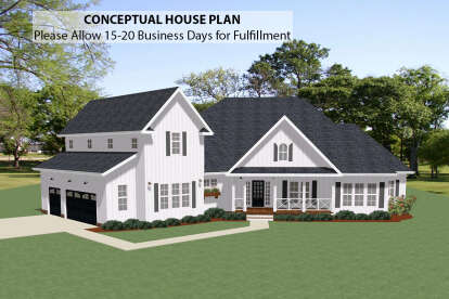 3 Bed, 2 Bath, 3075 Square Foot House Plan - #6849-00084