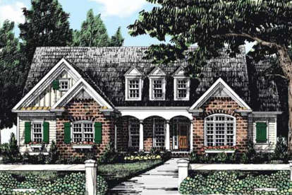 5 Bed, 4 Bath, 3104 Square Foot House Plan - #8594-00320