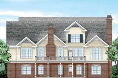 Traditional House Plan #8594-00320 Elevation Photo
