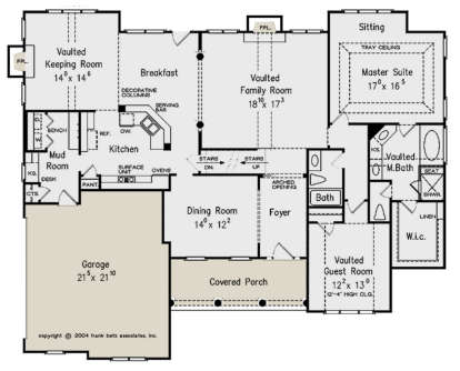 Main Floor for House Plan #8594-00320