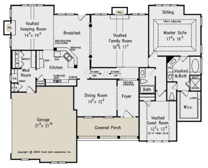 House Plan House Plan #23518 Drawing 1