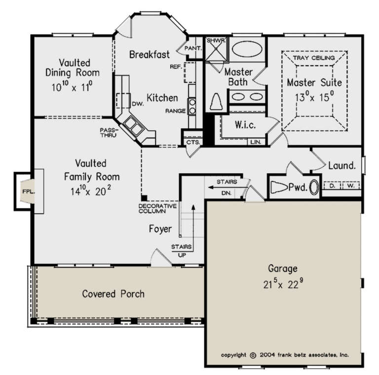 House Plan House Plan #23519 Drawing 1