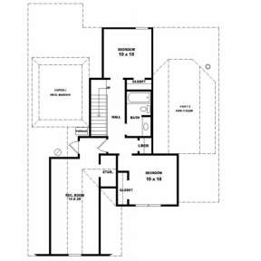 Second Floor for House Plan #053-00188