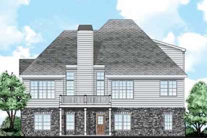 Traditional House Plan #8594-00322 Elevation Photo