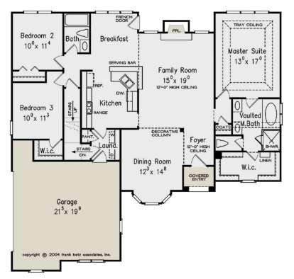 Main Floor for House Plan #8594-00322