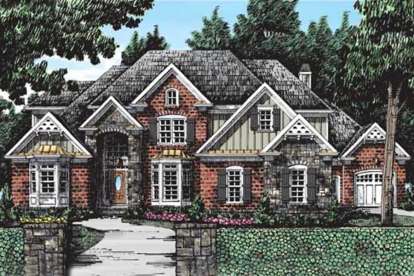 Traditional House Plan #8594-00323 Elevation Photo