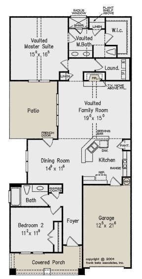 Main Floor for House Plan #8594-00324