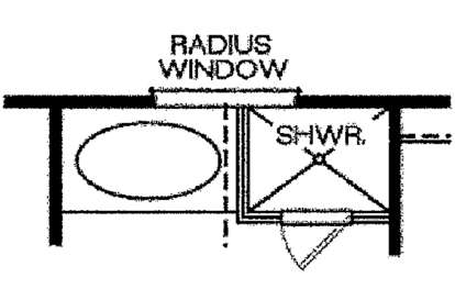 Alternate Master Bathroom for House Plan #8594-00324