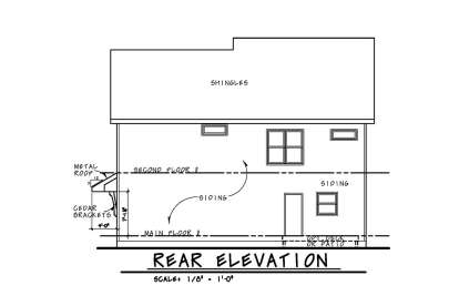 Craftsman House Plan #402-01580 Elevation Photo