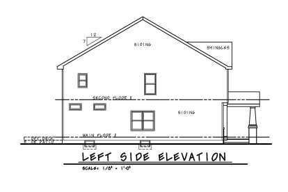 Craftsman House Plan #402-01580 Elevation Photo
