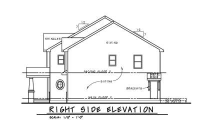 Craftsman House Plan #402-01580 Elevation Photo