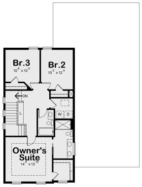 Second Floor for House Plan #402-01581