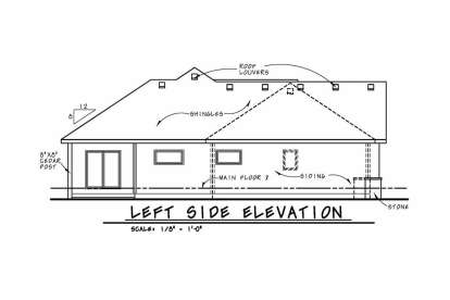Craftsman House Plan #402-01584 Elevation Photo