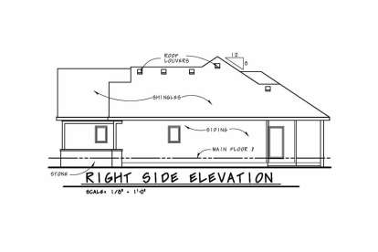 Craftsman House Plan #402-01584 Elevation Photo