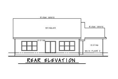 Craftsman House Plan #402-01585 Elevation Photo
