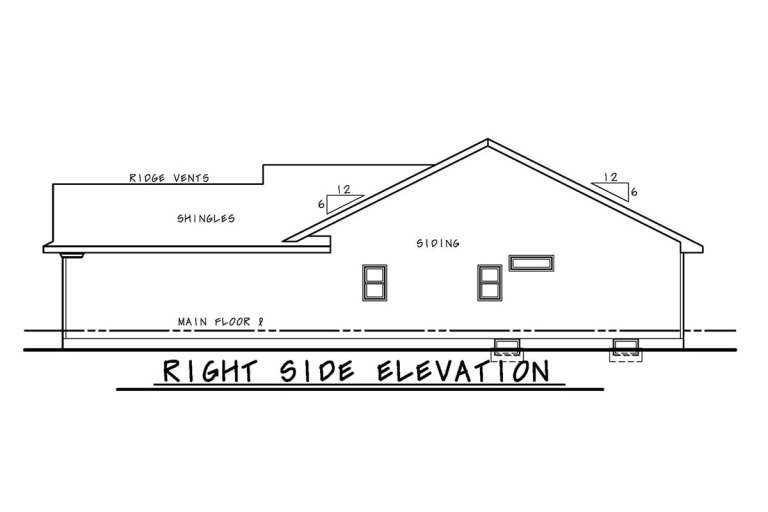 Craftsman House Plan #402-01585 Elevation Photo
