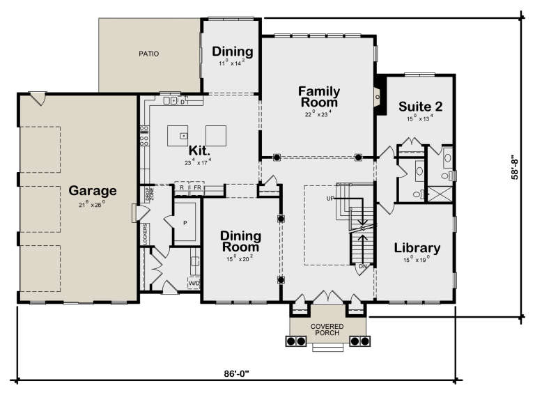 House Plan House Plan #23531 Drawing 1